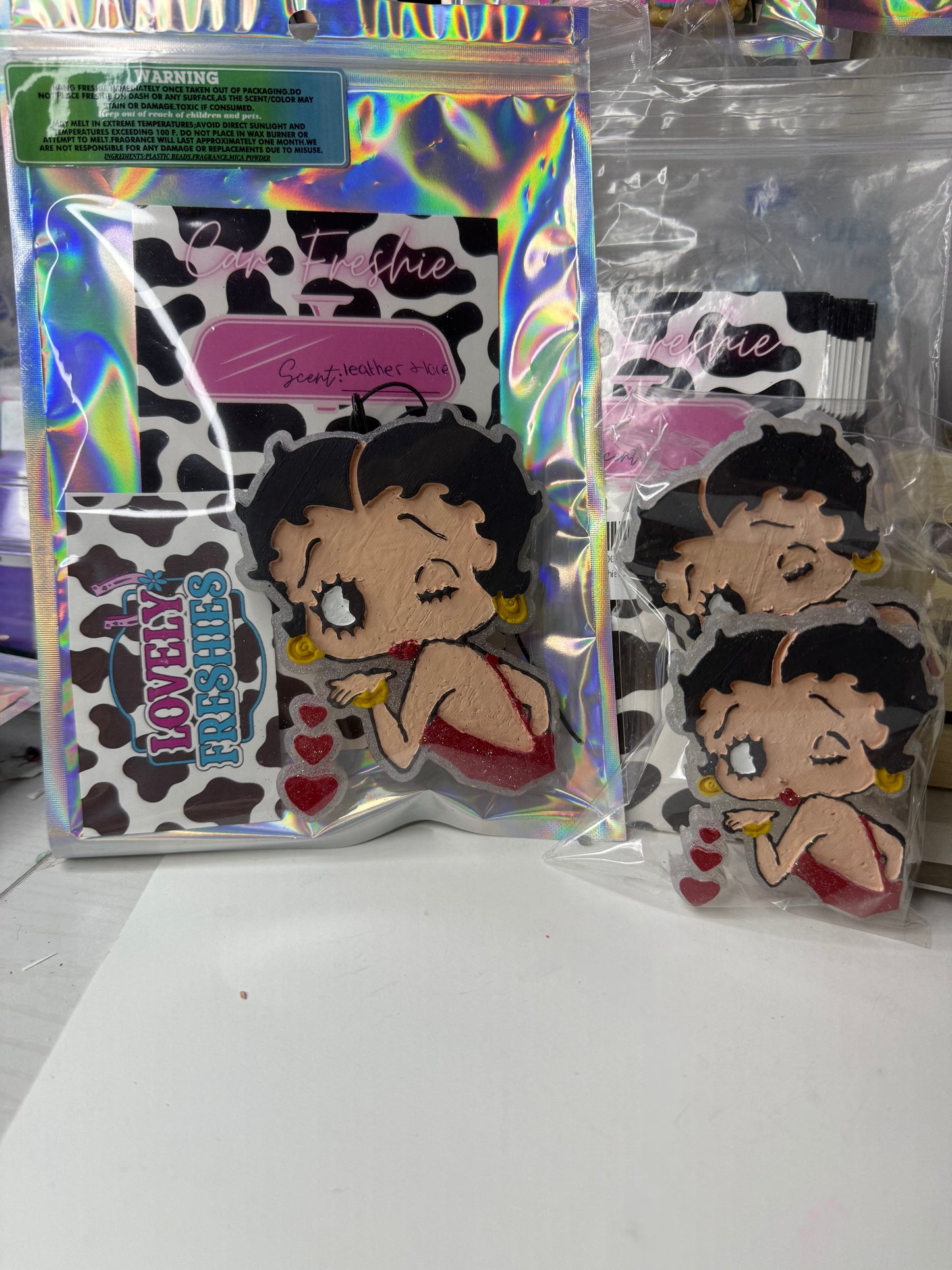 Betty boop car Freshie
