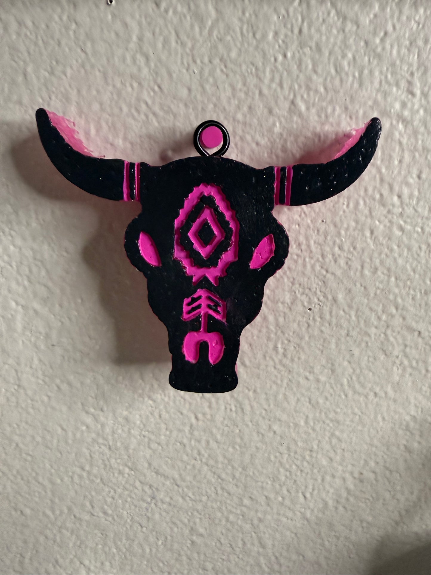 Bull Skull Car Freshie